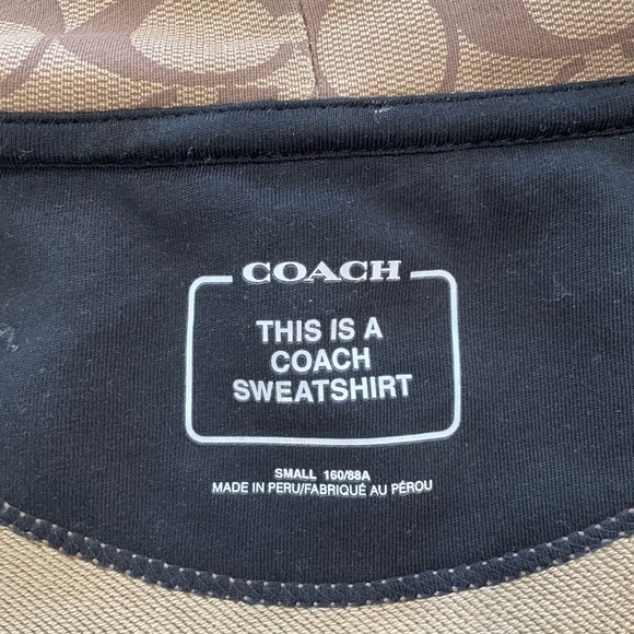 Designer Coach Signature Zip-up Jacket Unisex - Picture 4 of 7